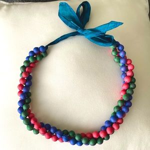 Cambodian handmade beaded colorful necklace💗